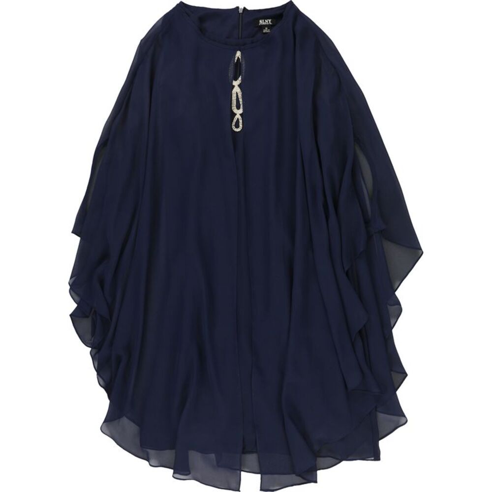 S.L. Fashions Womens 2-Piece Shift Dress, NWT